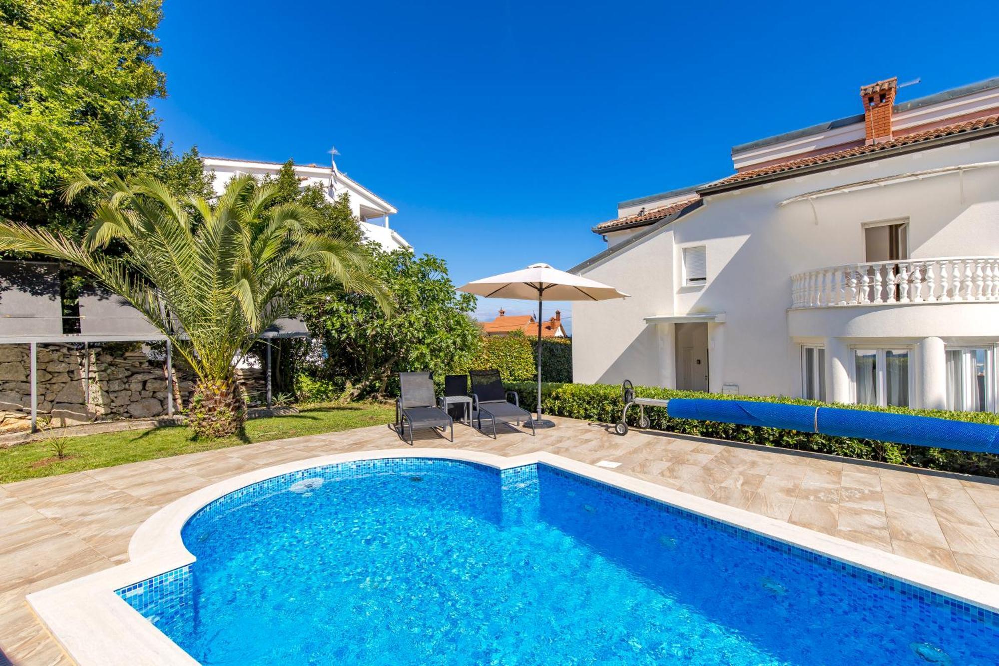 Villa Garden Apartment With Pool Opatija Exterior photo
