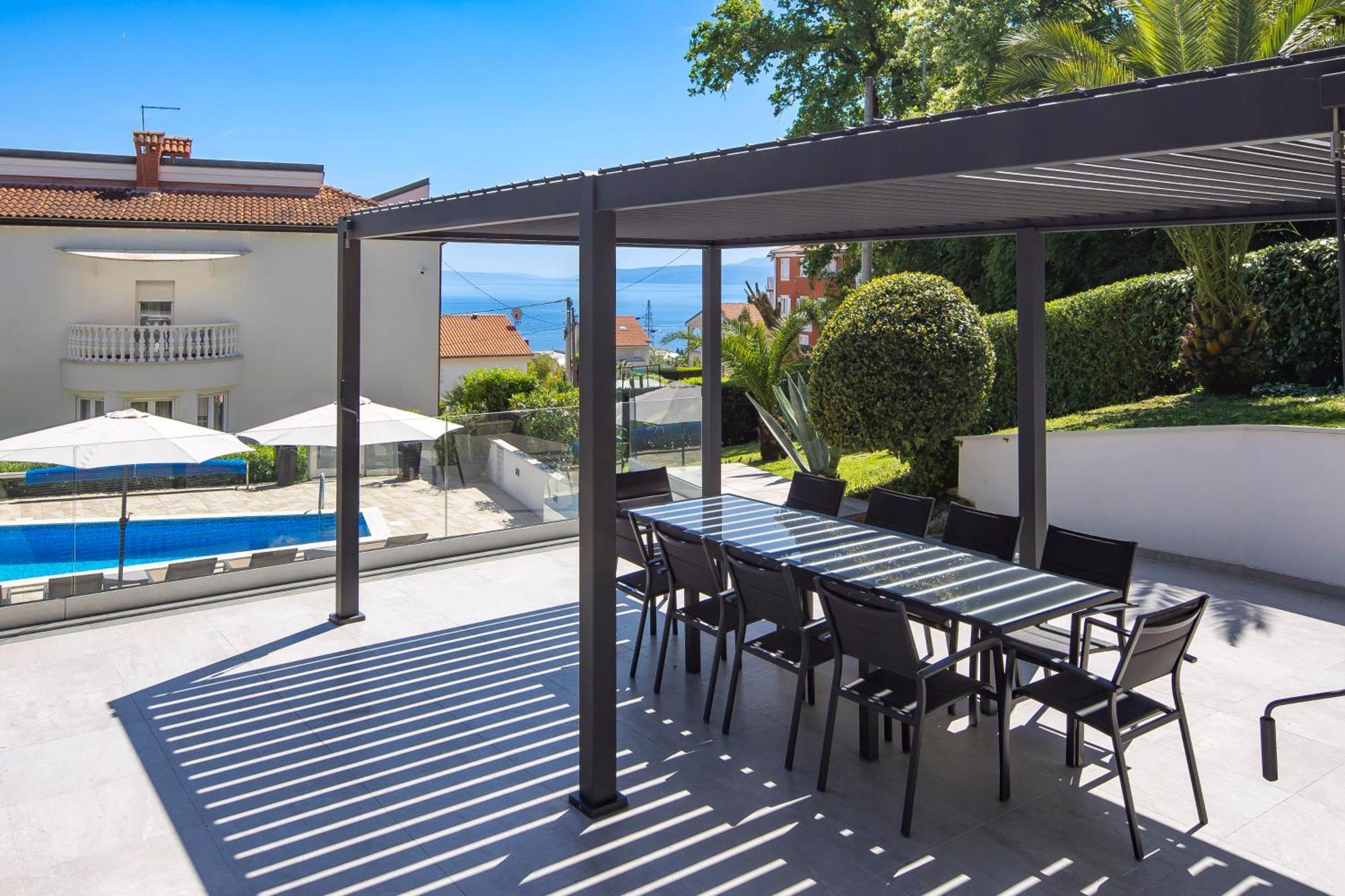 Villa Garden Apartment With Pool Opatija Exterior photo